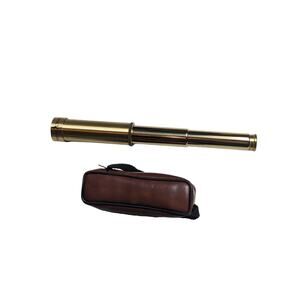 Vintage Johnnie Walker 25x30MM Extendable Monocular With Case Made In Taiwan